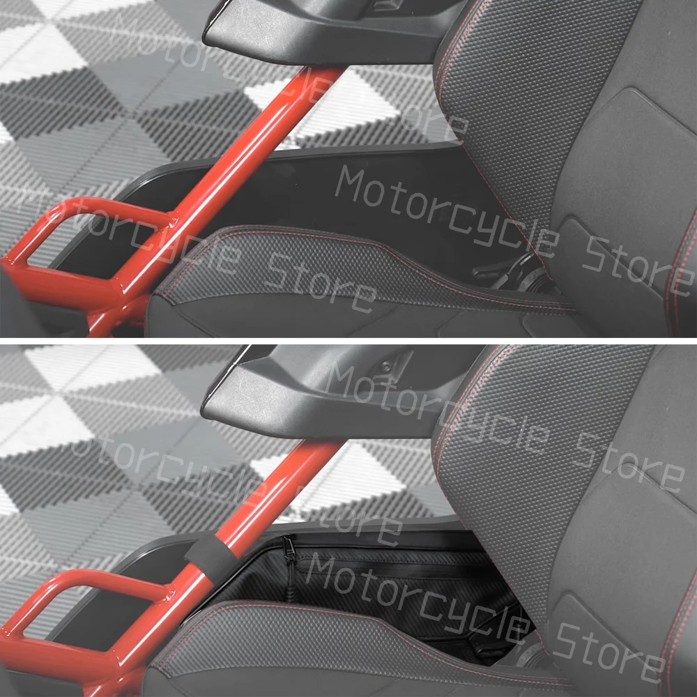 For Polaris Slingshot SL LE R S SLR 2015-24 UTV Side Door Bag Waterproof With Zipper Anti-scratch Tool Bags Accessories