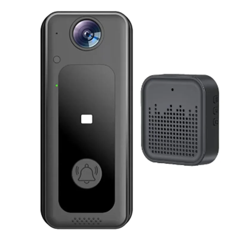 WIFI Doorbell Camera Smart Video Doorbell With 125° Wide Angle HD Video Night Vision Supports Cloud Storage