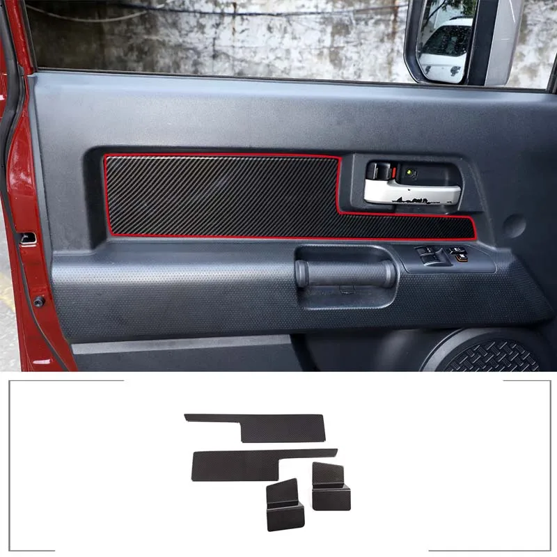 

For 2007-2021 Toyota FJ Cruiser interior door decorative panels, interior protection stickers, car decoration accessories, ABS