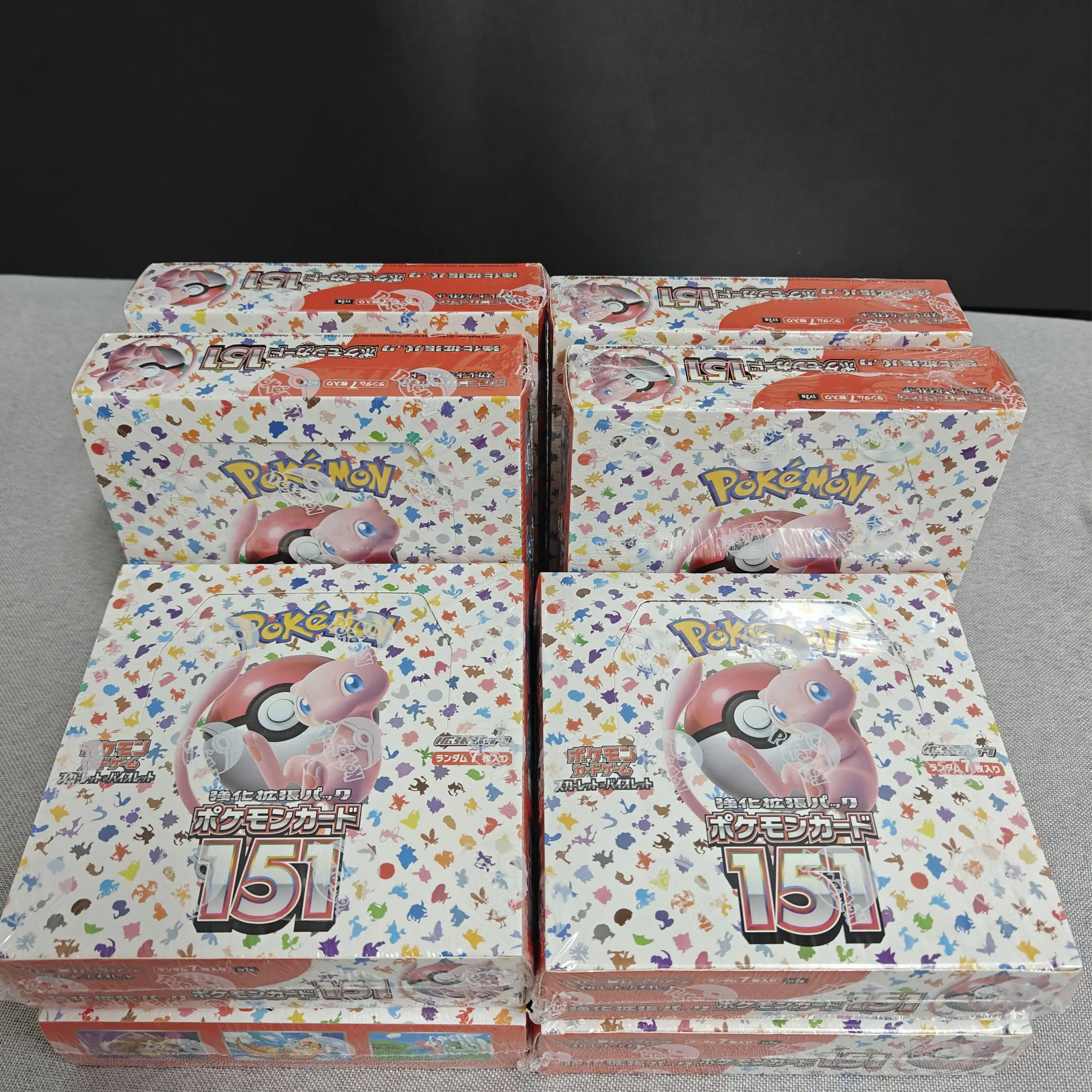 

PTCG Card 151 SV2a Booster Box Scarlet & Violet Japanese English French Spanish Anime Collection Card Toy Gift
