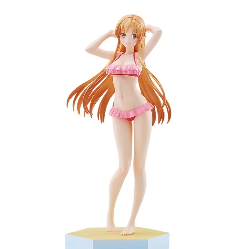 

Sword Art Online GSC POP UP PARADE Swimsuit beauty Asuna Original genuine 170mm PVC Action Figure Anime Figure Model
