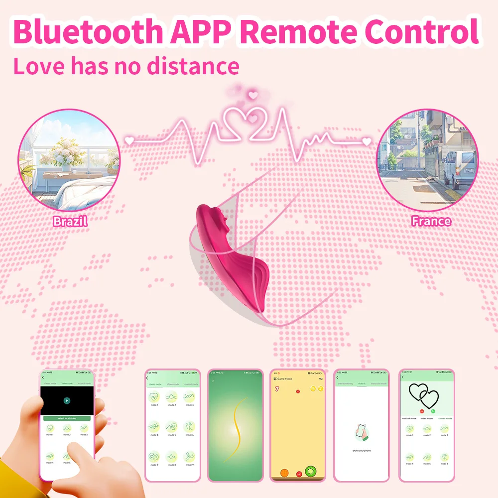 Wearable Bluetooth APP Vibrator for Women Wireless Remote Control Vibrating Egg Clitoris Stimulator Female Sex Toys for Couples - Image 3