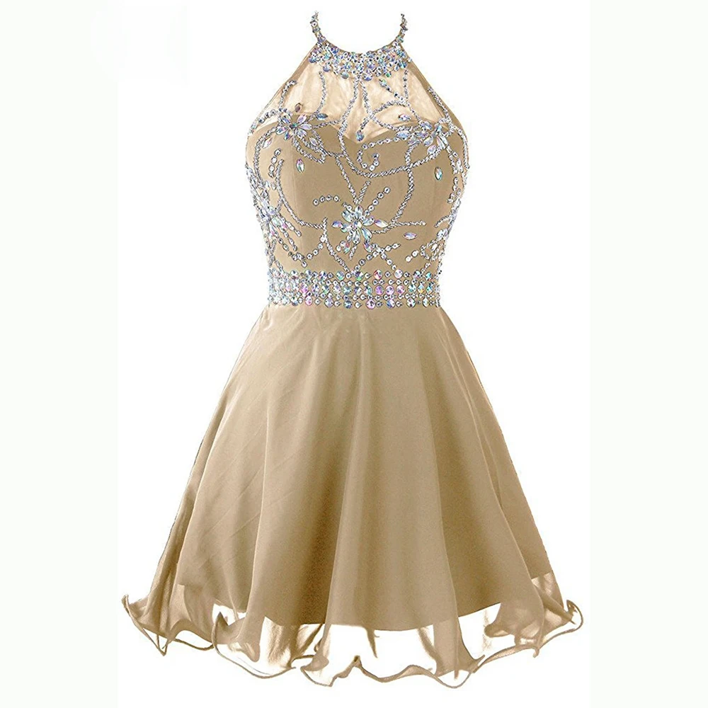 Abiti da ritorno a casa personalizzati Abiti da ballo di fine anno con perline di cristallo lucido Abiti da sera formale Vestido De Fiesta abendkleider