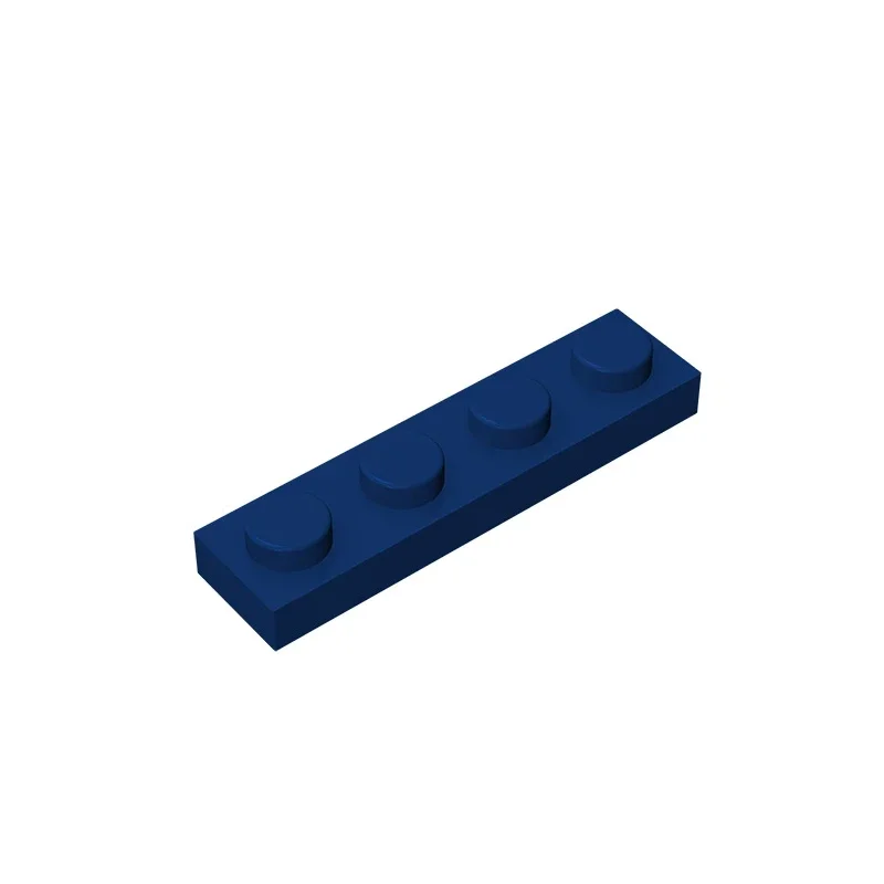 Gobricks GDS-504 Platte 1 x 4, kompatibel mit Lego 3710 Teilen Kinder-DIY-Baustein, Partikelplatte zum Selbermachen