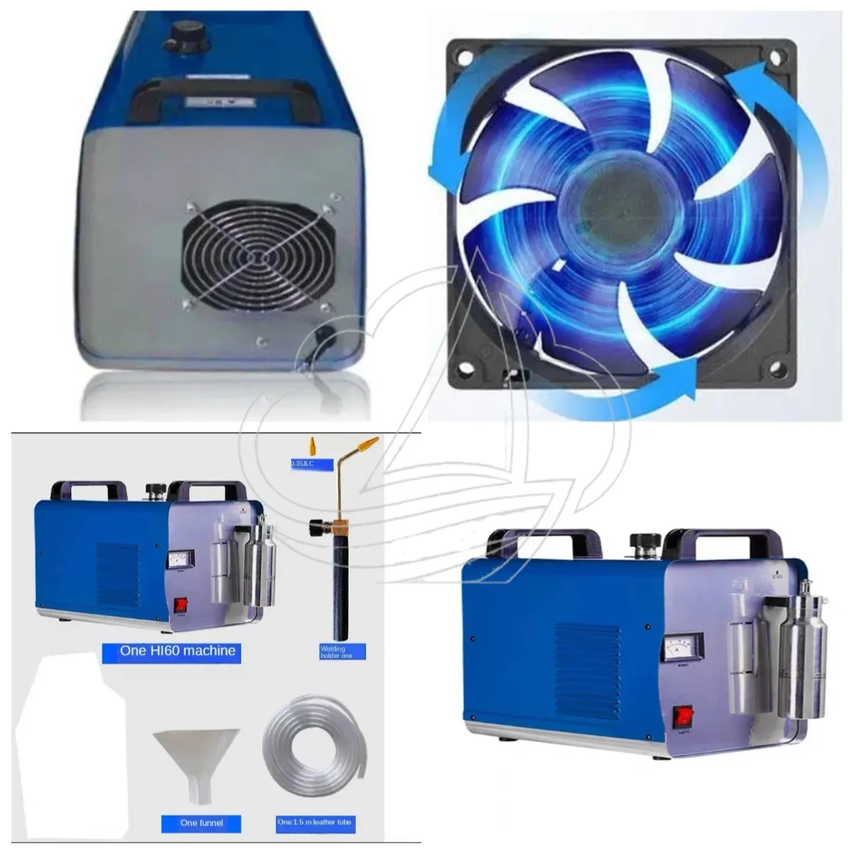 Promotion H160 Acrylic Flame Polishing Machine 220V, 300W 75L/H Electrolysis Water Hydrogen Generator Welder