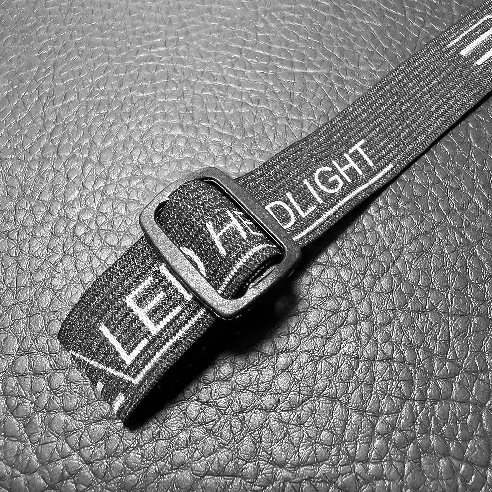 1/2/5PCS New Black Elastic Head Strap Belt Adjustable Headband For Flashlight Headlight Headlamp Outdoor image 4