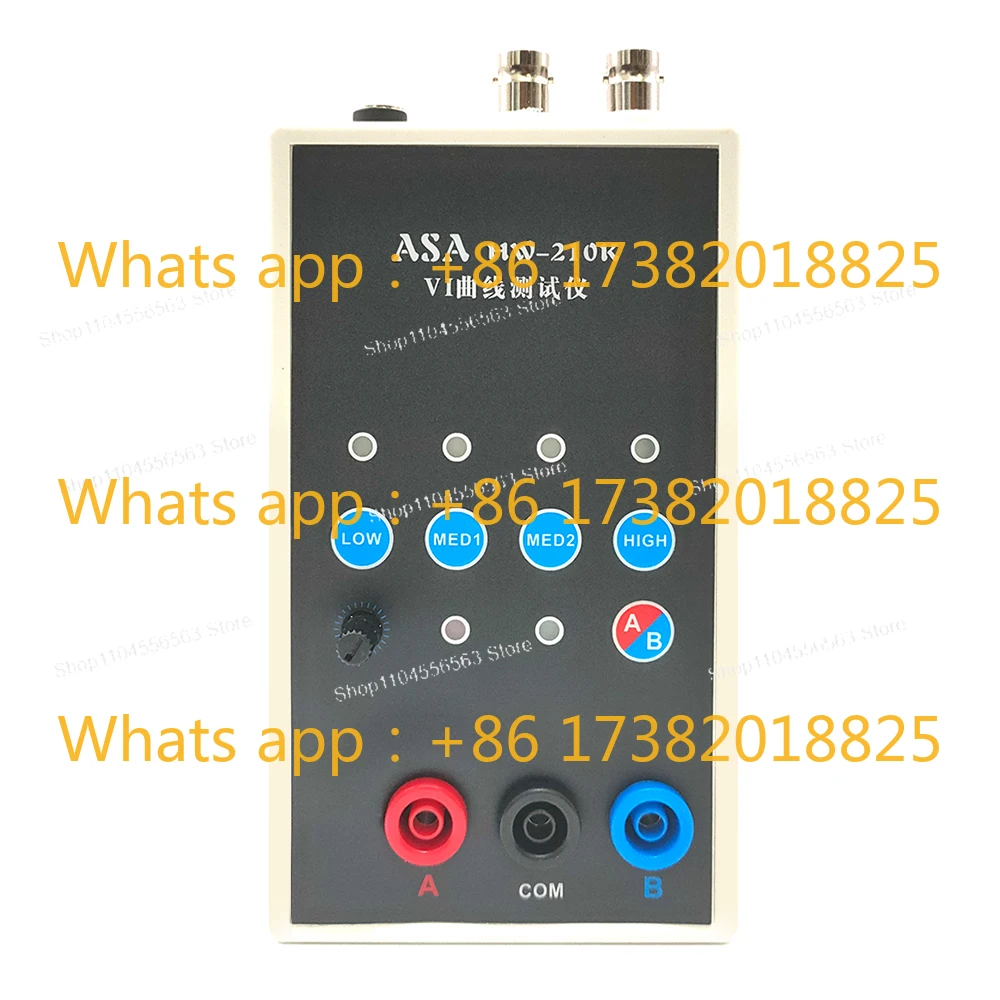 

HW-210K двухканальный тестер кривой VI, онлайн-детектор печатной платы, тестер ASA, 4-скоростная регулировка