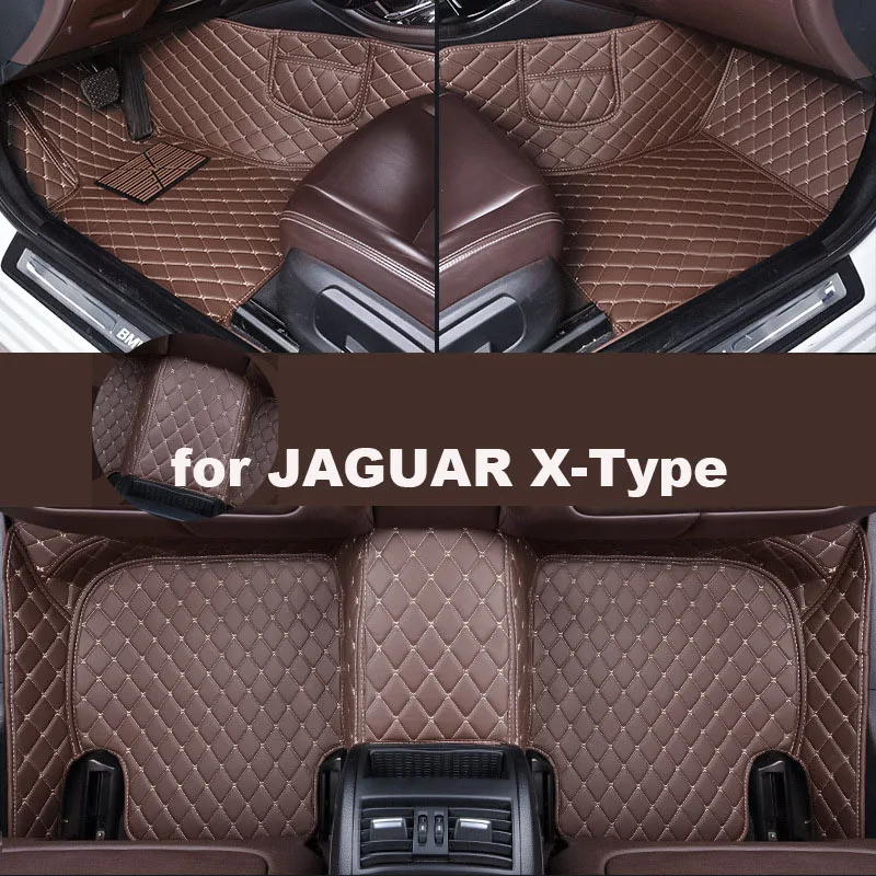 

Autohome Car Floor Mats For JAGUAR X-Type 2002-2010 Year Upgraded Version Foot Coche Accessories Carpetscustomized