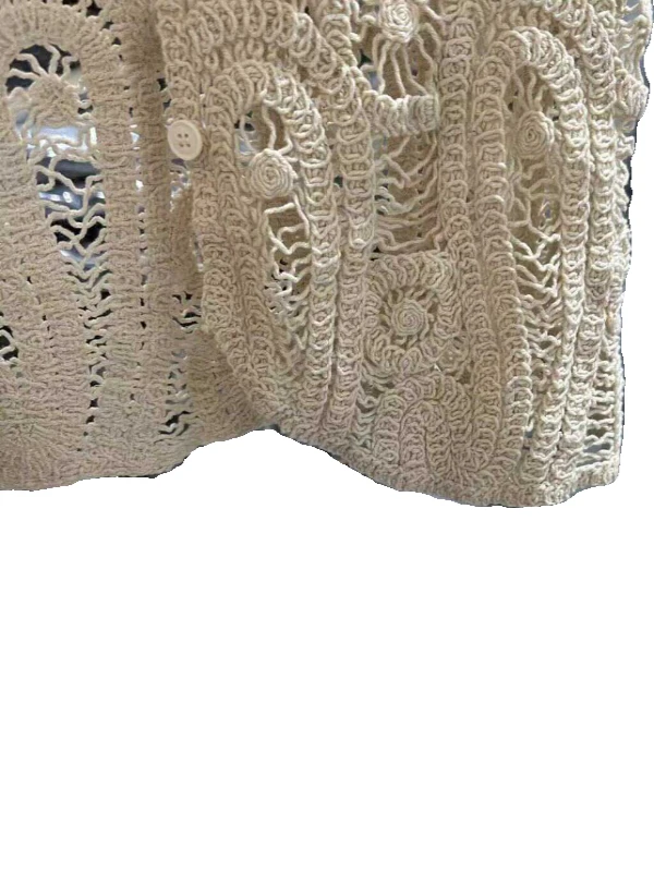 Sottile pizzo Svel Jaet donna estate scava fuori cinturino capispalla casual versatile V-Ne misto cotone pendolare Sle