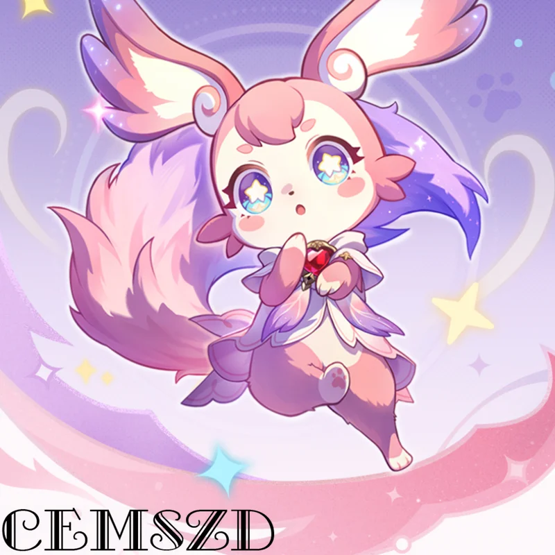 

[Genuine] Game Honkai Star Rail Mem Cosplay 40CM Sofa Decorations: Anime and Cartoon Accessories and Props Halloween Gifts