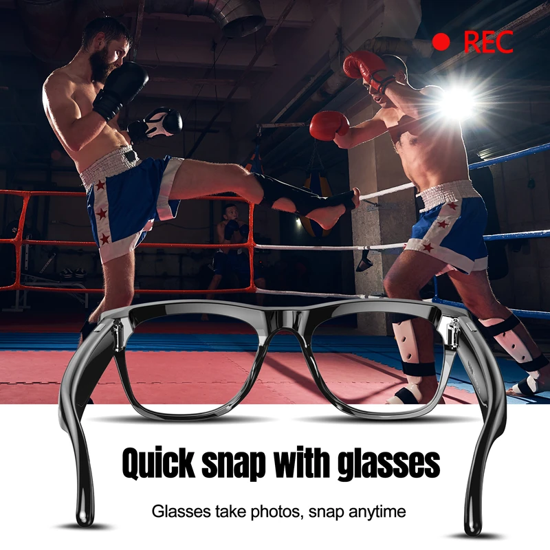 Xiaomi 1080P HD AI Smart Photochromic Glasses GPT Camera Bluetooth Call 260 Mah Battery Voice Assistant Control Smart Glasses