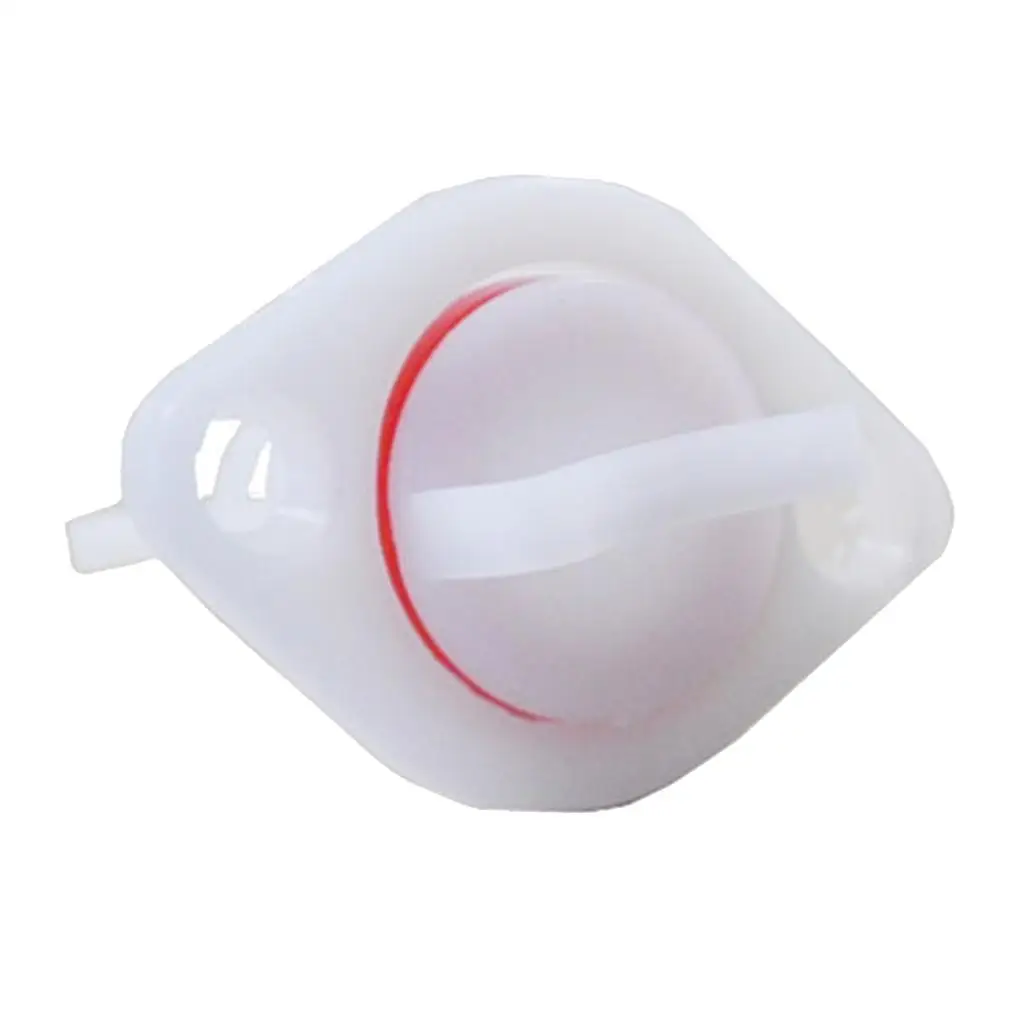 White Nylon Marine Boat Drain Plug with O-ring Kayak Hull Transom Bung 1