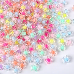 20pcs Acrylic Beads Star Candy Color Beads Charms Loose Spacer BeadsBracelet Necklace Beads For Jewelry Making DIY Accessories