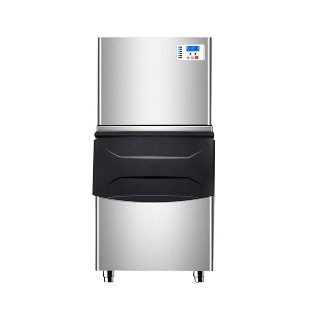 Commercial 350kg/24h Granular Nugget Crushed Ice Maker Beverage Catering Processing Equipment