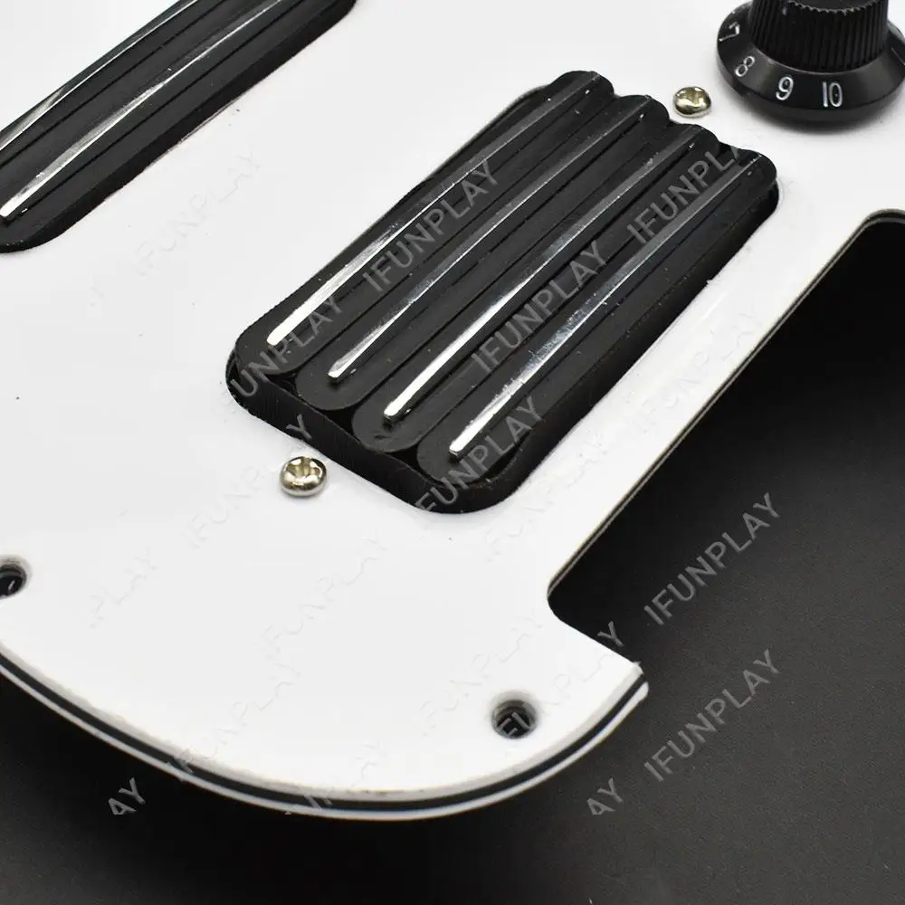 SSH محملة مسبقا لوحة خدش لفائف تقسيم 2 هامبوكر صغير + 4 لفائف بيك جارد بيك اب مع قطعة واحدة تبديل بيك اب