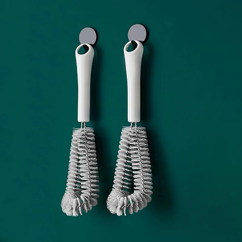 

Household cleaning long handle wall breaking machine dedicated kitchen coffee cup cleaning milk bottle brush