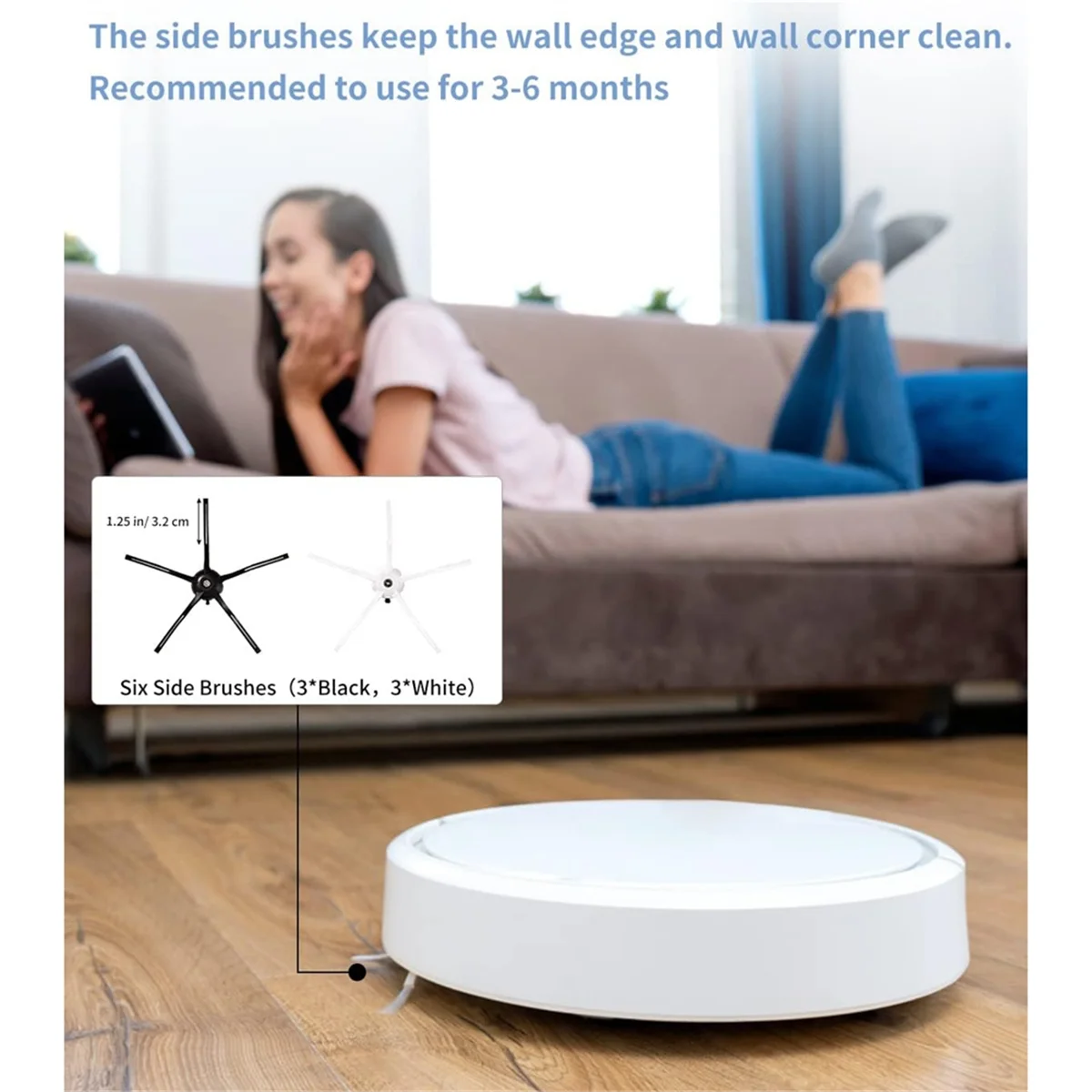 Xiaomi Roborock S5 Max S6 Pure S6 MaxV 진공 청소기 예비 부품 메인 사이드 브러시 HEPA 필터 걸레 천 액세서리