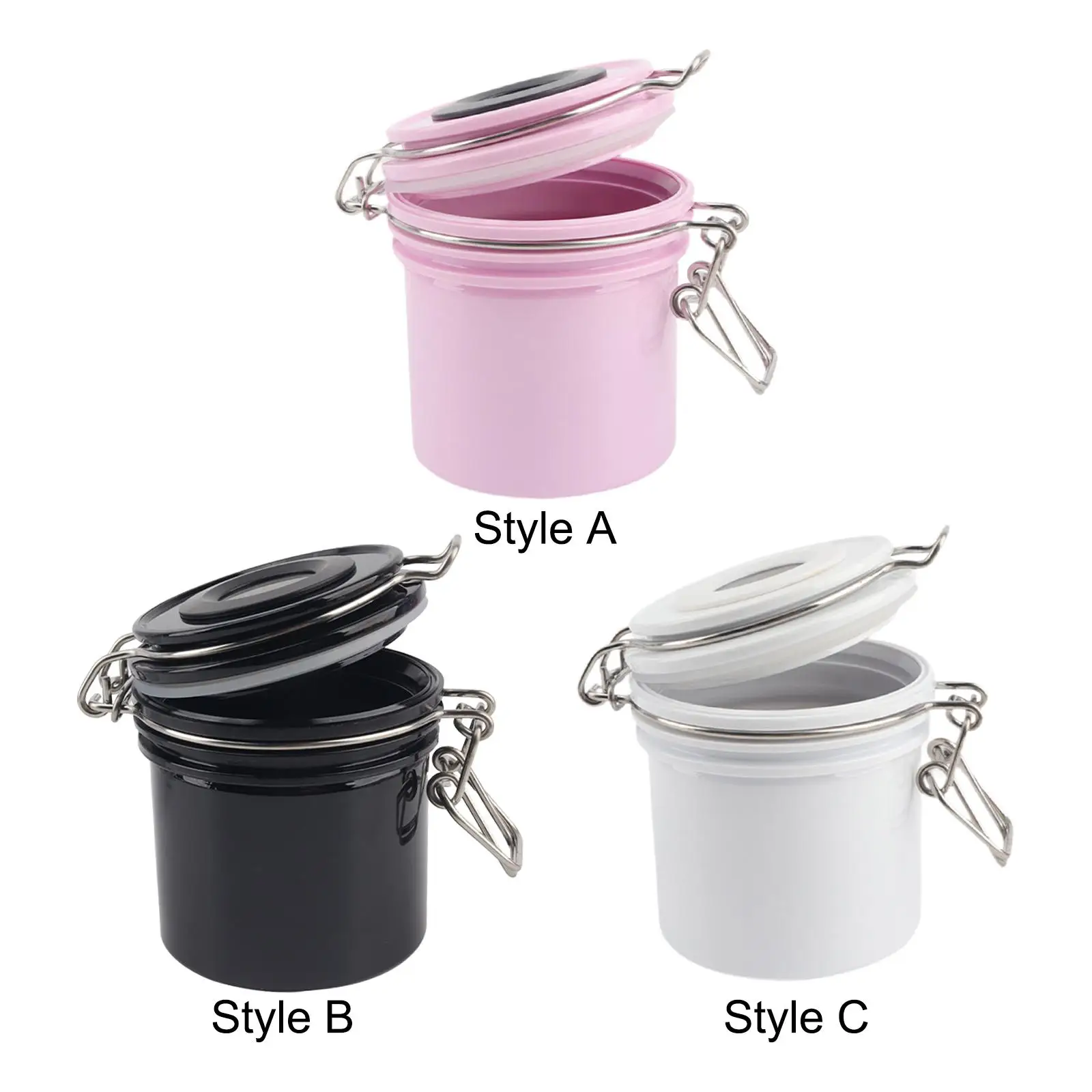 خزان غراء الرموش سعة 200 مل، وصلة رموش مختومة لصالونات التجميل المنزلية