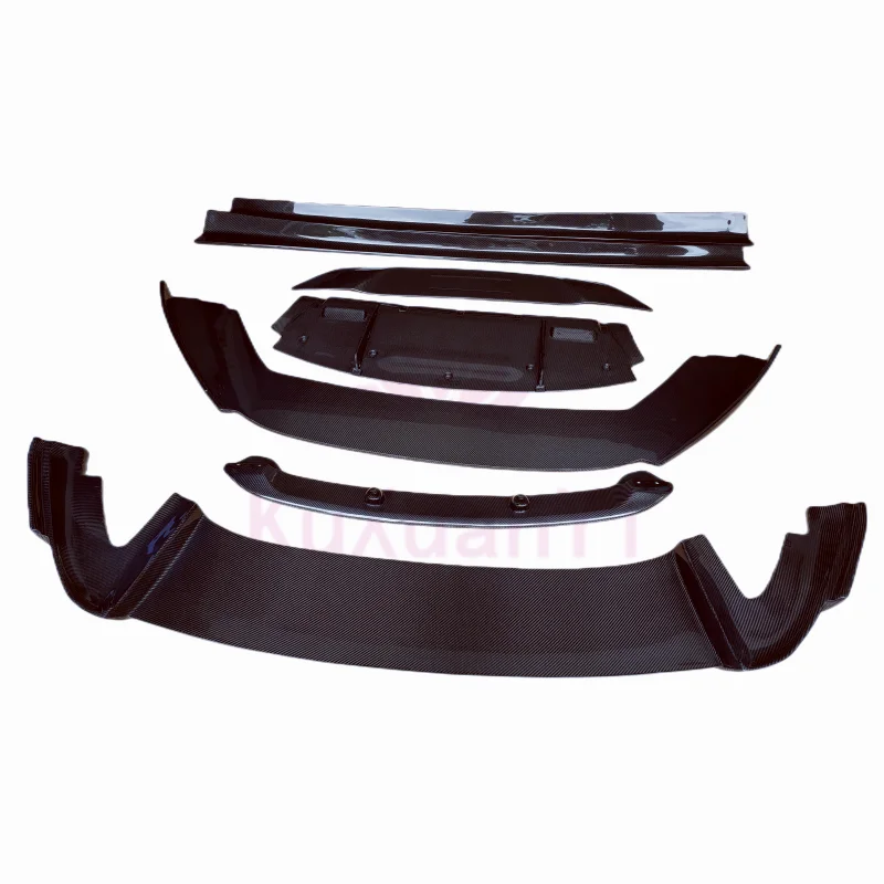 

For the 08~14 Ferrari Old California Body Kit HM Style Carbon Fiber Front Rod Edge Side Skirts and Rear Diffuser
