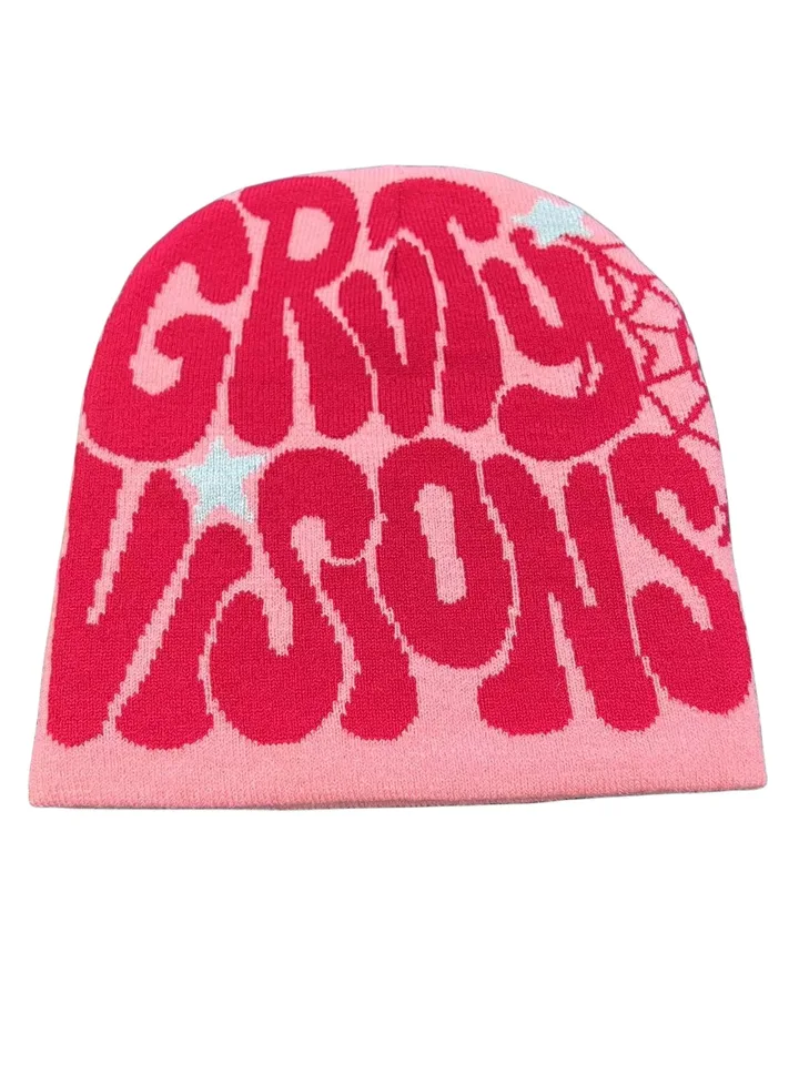 Knitting Cap Men Women Paragraph Quality Beanie Cap Y2k Warm Fashion Hundred Take Ins New Net Red Design Sense Niche Cold Cap, image 13
