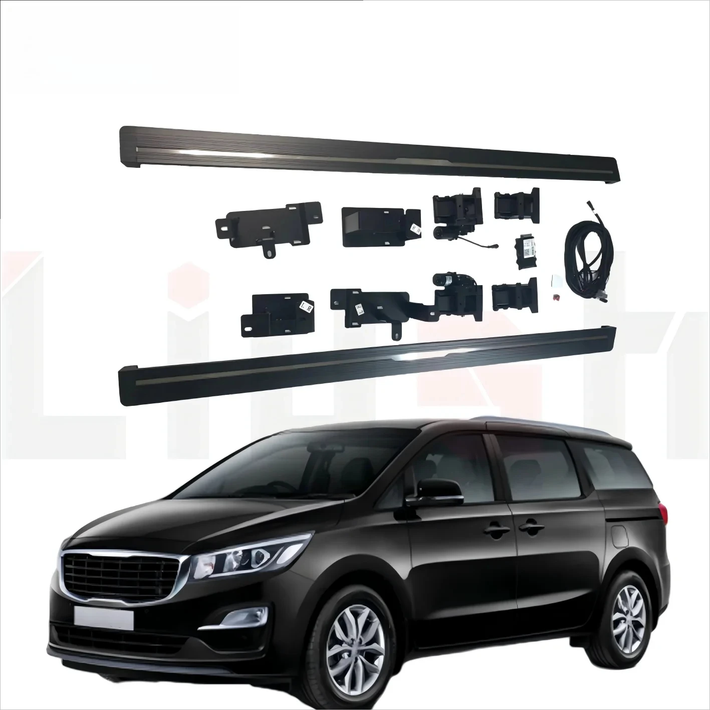 

Upgrade Aluminum Auto Running Board Power Foot Panel Electric Side Step Upgraded Kit For Kia Grand Carnival Sedona YP KA4