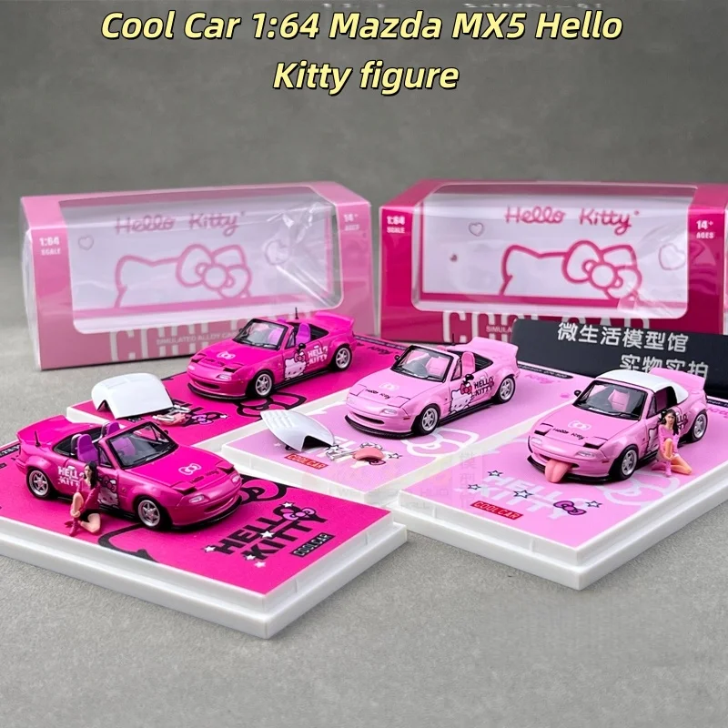 

В наличии: 1:64 фигурка Mazda MX5, литая под давлением модель автомобиля из сплава, игрушка для мальчиков, коллекционное украшение для взрослых.