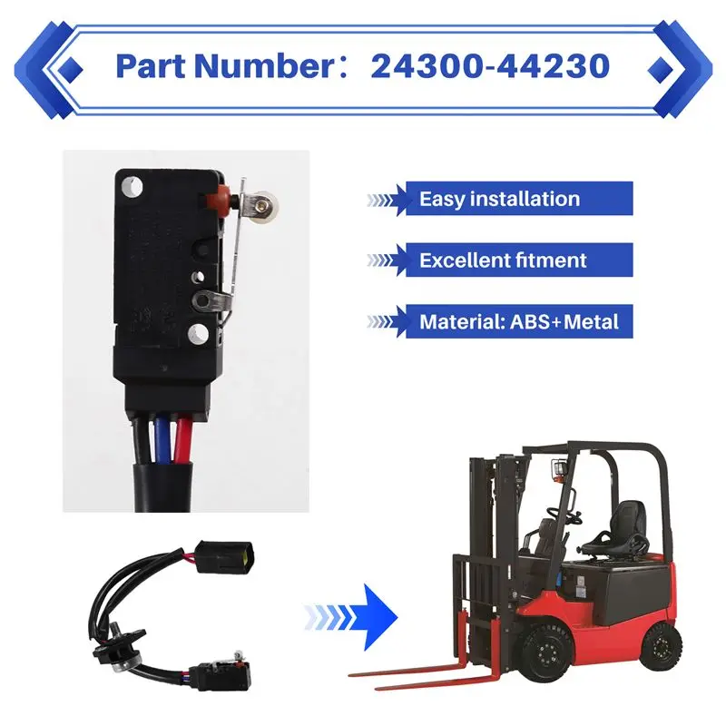 A21F-Throttle Pedal Controller Sensor Potentiometer With Micro-Switch 24300-44230 For Nichiyu Electric Forklift FBR10-30