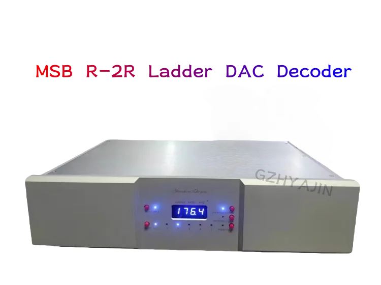 

New reference MSB R-2R Ladder DAC decoder, currently not supporting DSD