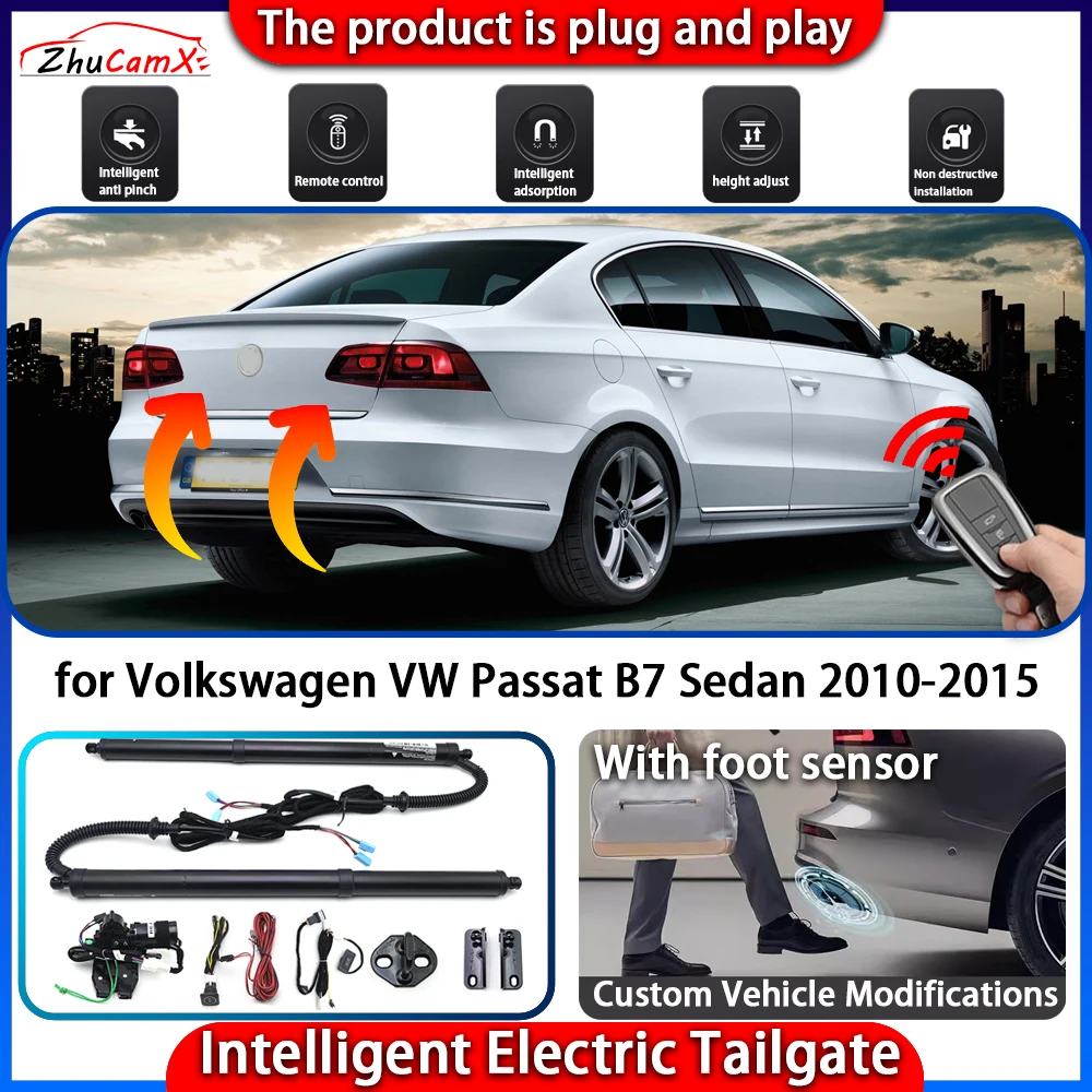 

Smart Powered Tailgate System for Volkswagen VW Passat B7 Sedan 2010-2015 Automatic Intelligent Electric Trunk Lift Control Kit