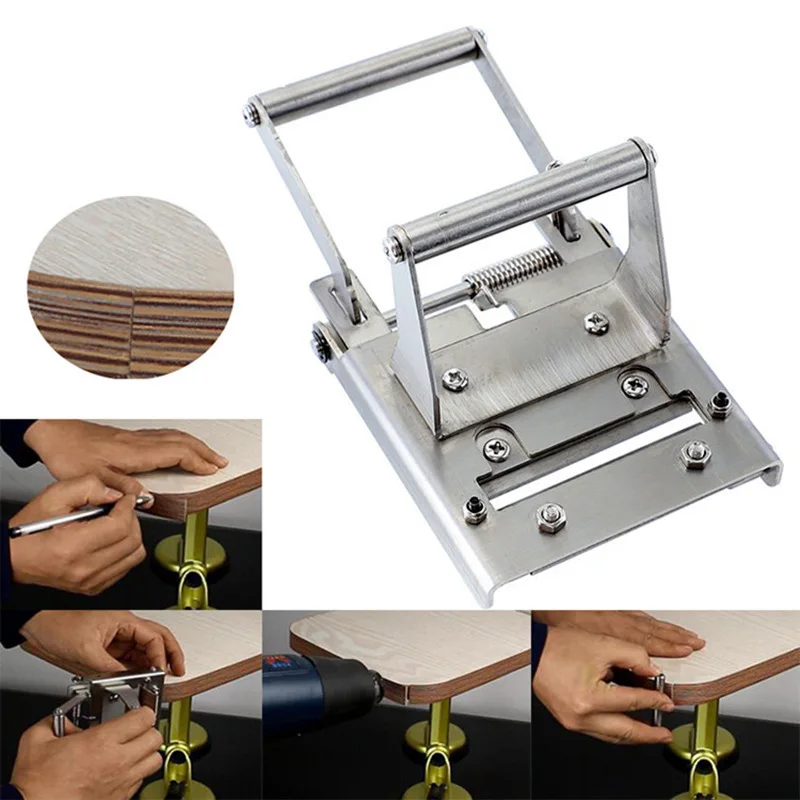 Mini Wood Trimmer Multifunctional Woodworking Cutter Edge Trimming Tool Stainless Steel Wood Edge Trimmer