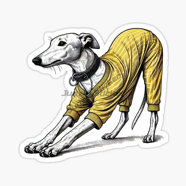 

Spanish Lion Dog Greyhound Car Stickers Vinyl Self Adhesive Decal Waterproof Car Accessories