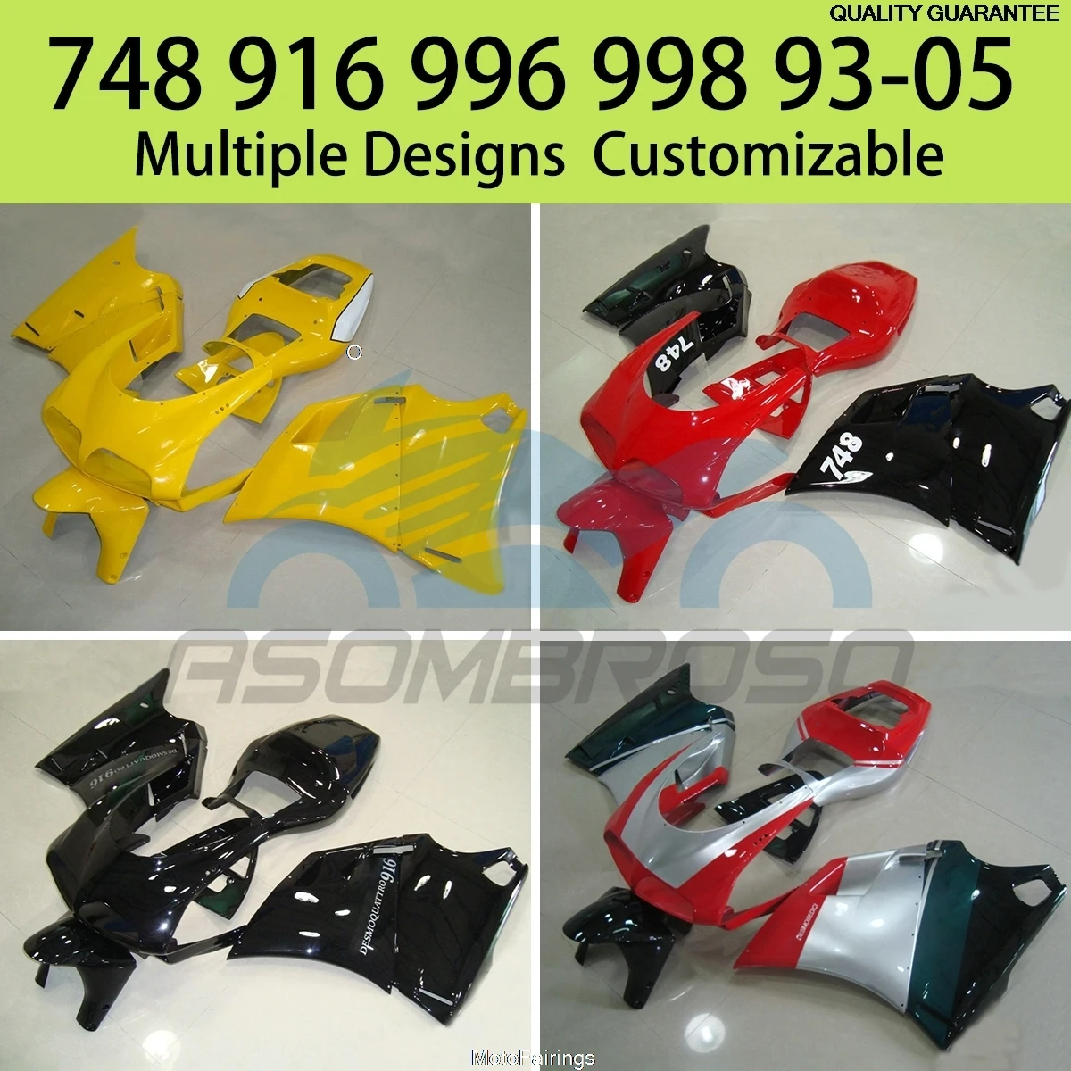 Fairings for Ducati 748 916 996 998 1993-1998 1999-2005 Motorcycle 93 94 95 96 97 98 99 00 01 02 03 04 05 ABS Fairing Kit