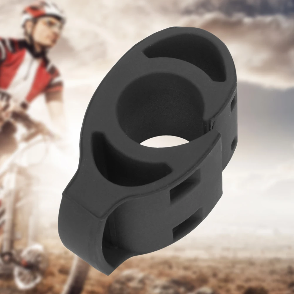 

Нескользящий чехол для ручек, черный амортизирующий чехол на руль велосипедного горного велосипеда, подходит для эргономичного дизайна