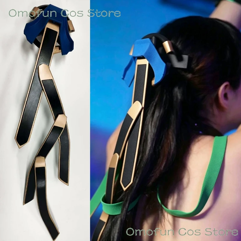 Stellar Blade Eve Cosplay Hair Decor Game Women Dress up Props Customized 40cm Design Accessories