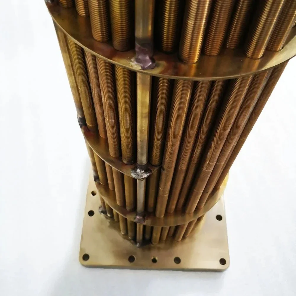 S6R2 Copper Water Chiller For Engines Heat Exchanger Pump Core For Industrial Water Coolers