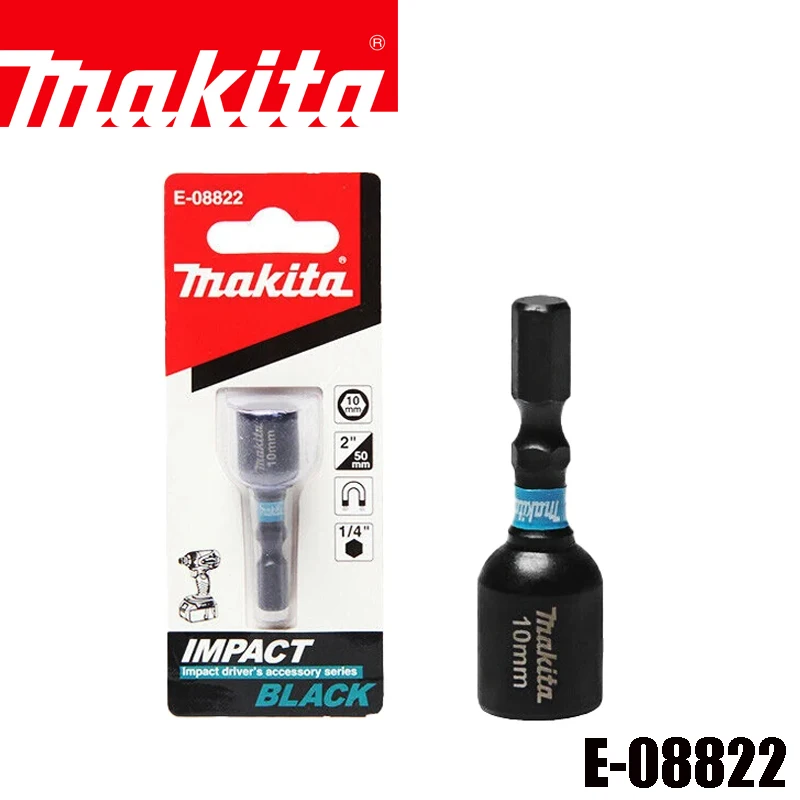 Imagem -03 - Makita-peças para Ferramentas Elétricas Conjunto Adaptador de Soquete Chave de Fenda Bits Acessórios Power Drill Preto 50 mm 60 mm