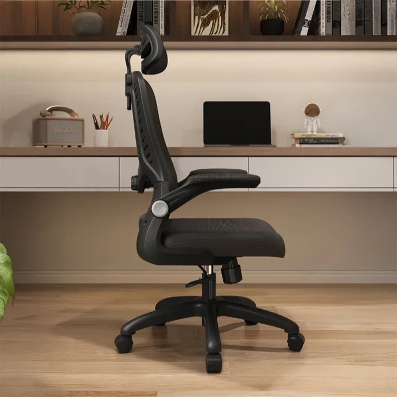 المنزل مكتب اللاتكس وسادة مقعد كرسي النايلون قدم مكتب كرسي ثلاثية الأبعاد كرسي داعم للفقرات القطنية دوارة مريح شبكة النسيج مكتب Chair20 #2