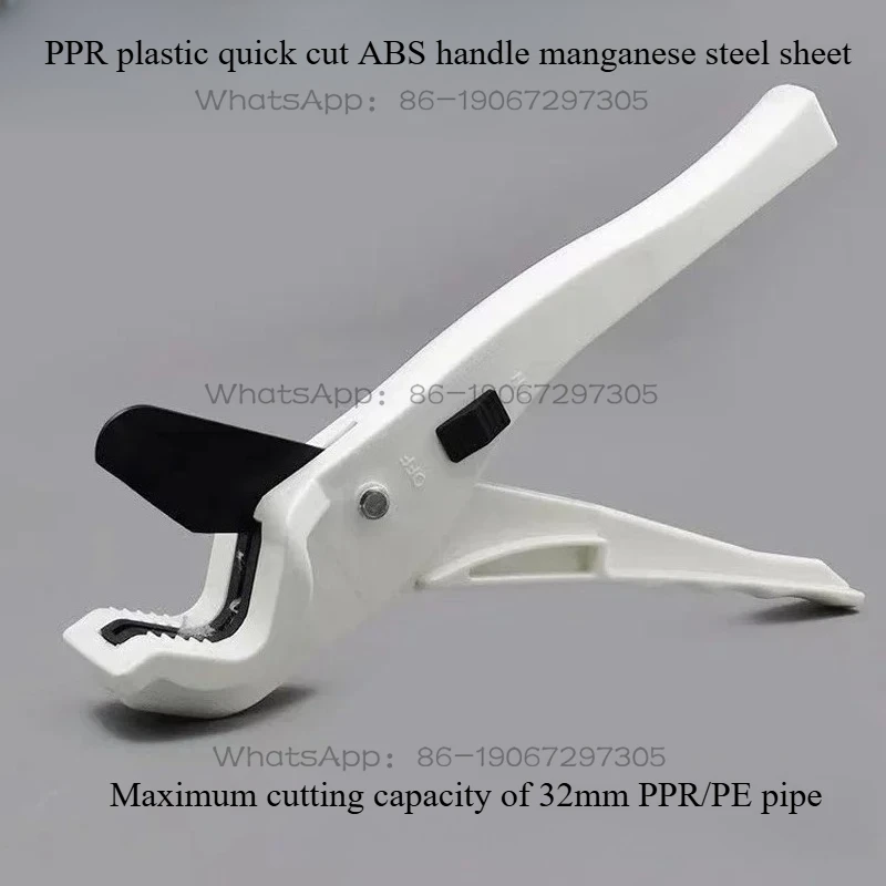 

White 0-32mm Fast Pipe Cutter Hose Conduit Cutting Plier Scissor for Portable Hand Tools