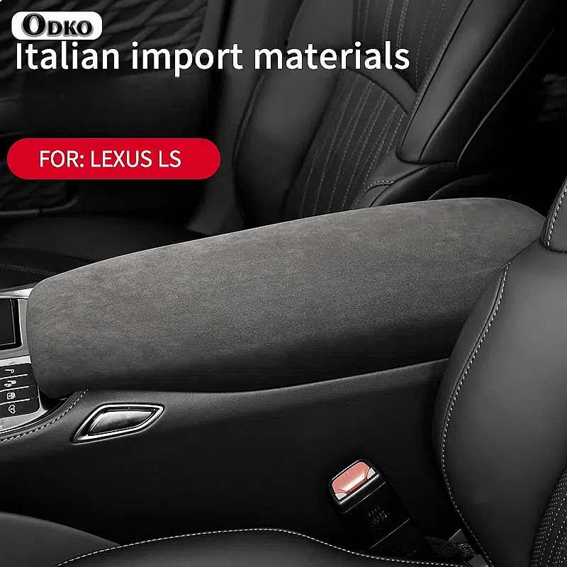 For LEXUS LS-LS350 LS430 LS460 LS500 LS500h LS600h 2017 2018 2019 2020 2021 2022 Armrest Box Lid Cover Shell Pad