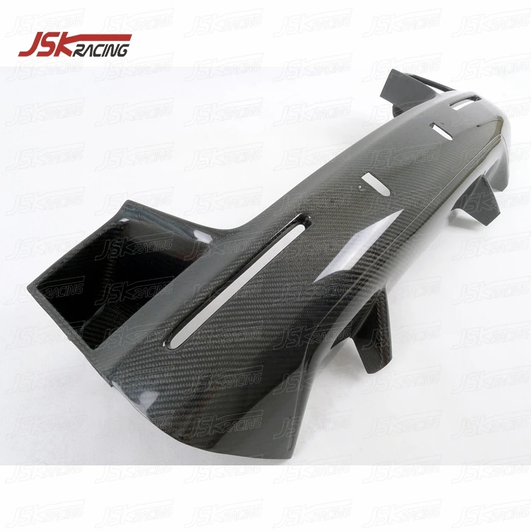 

WALD STYLE CARBON FIBER FRONT BUMPER NOSE COVER for 2008-2011 NISSAN R35 GTR