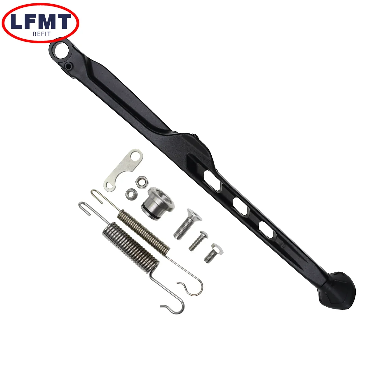 KTM EXC 300 EXCF XC XCF シックスデイズ キックスタンド サイドスタンド+スプリングキット 150 250 300 350 450 500 ハスクバーナ TE TX FX FE 2023-2024用