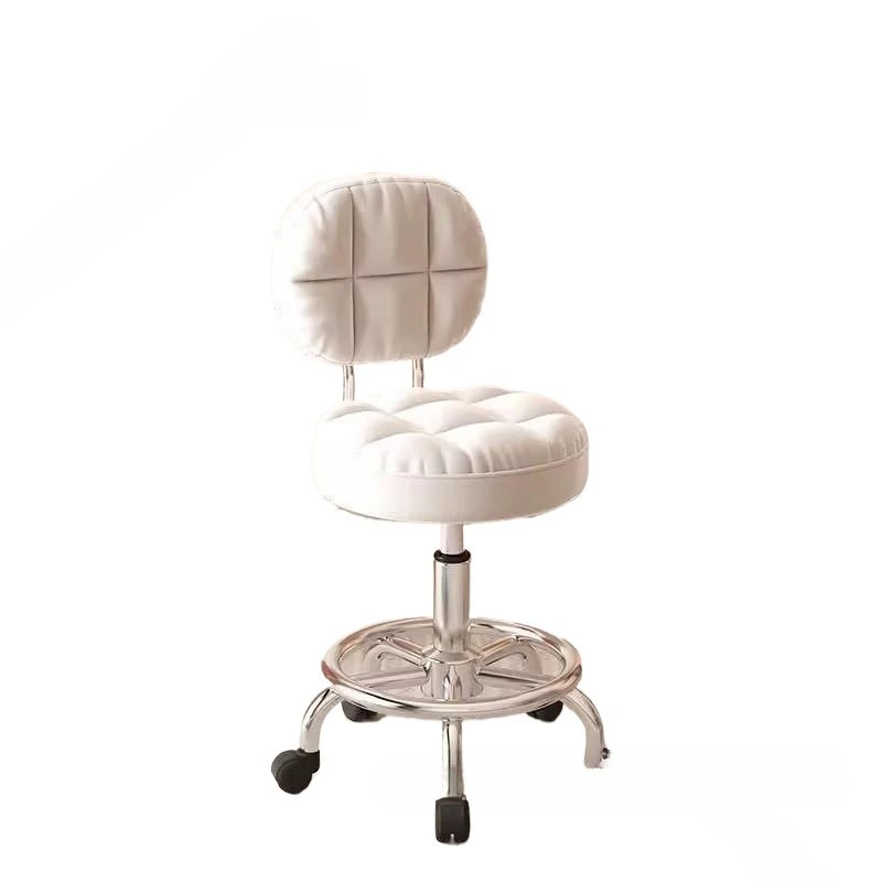 

Home Barber Shop Beauty Backrest Chair Beauty Salon Pulley Hair Stool Nail Art