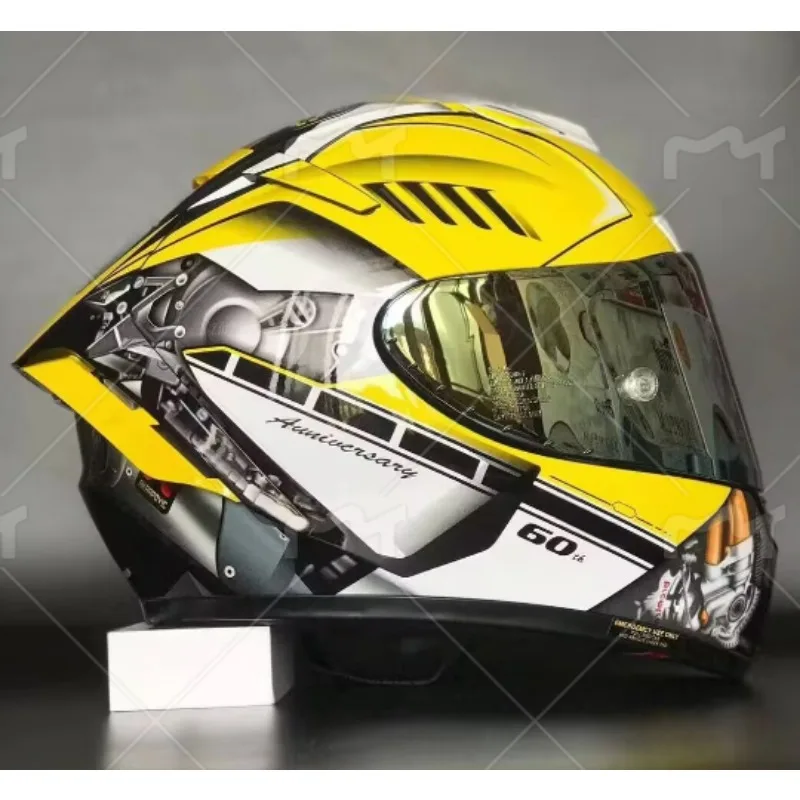 X-Spirit III X14 Helm X-Fourteen Gelb Schutzhelm Full Face Racing Motorradhelm Casco De Motocicleta Capacete Casque