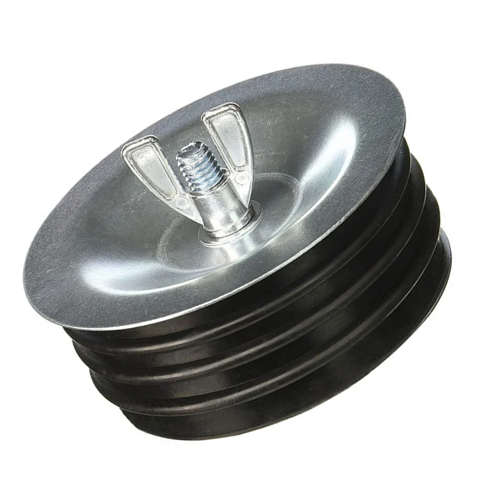 Sealing Ring Metal Water Stop Plug Cleanout Cap Durable Expansion Pipe High Quality Plug Rubber Sewer Home Plumbing