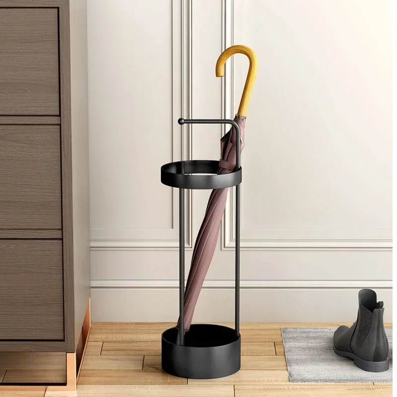 

Stylish Nordic Iron Umbrella Holder Luxury Light Parasol Stand with Stable Base Fashionable Home Storage Accessory