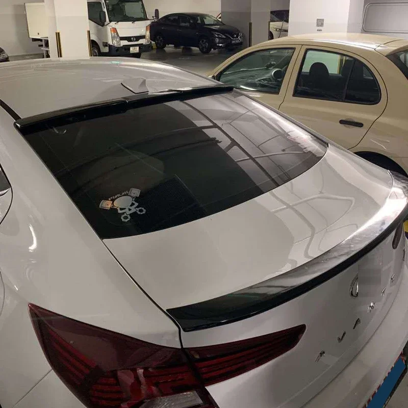 Spoiler for Hyundai Avante 2019 Car Rear Wing ABS Plastic Accessories