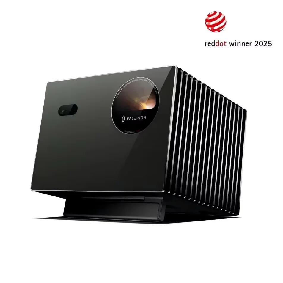 New Original Valerion VisionMaster Max 4K Smart Projector 3500 Lumens Triple Laser 50000:1 Google TV IAMX Contrast Ratio HDR10+