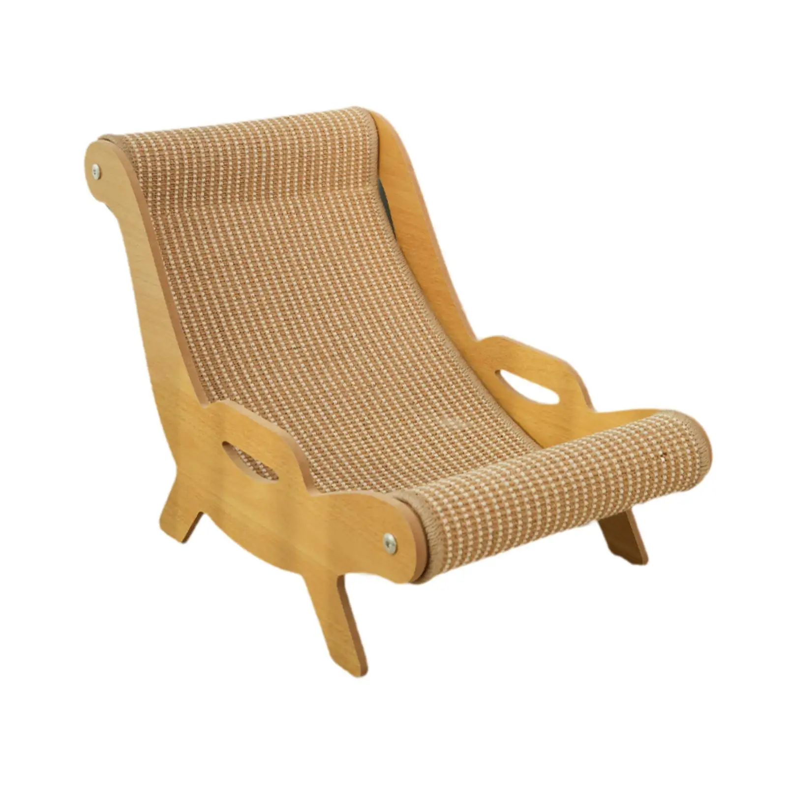 

Лежанка-кресло для кошек из сизаля: легкая, удобная, износостойкая, для заточки когтей, многофункциональная (лежанка-диван для котят)