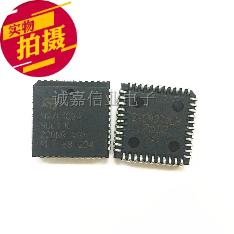 5pcs/Lot M27C1024-90C1 PLCC-44 EPROM 64 k x 16 1 MB Supply Voltage:5V Operating Temperature:- 40 C-+ 70 C