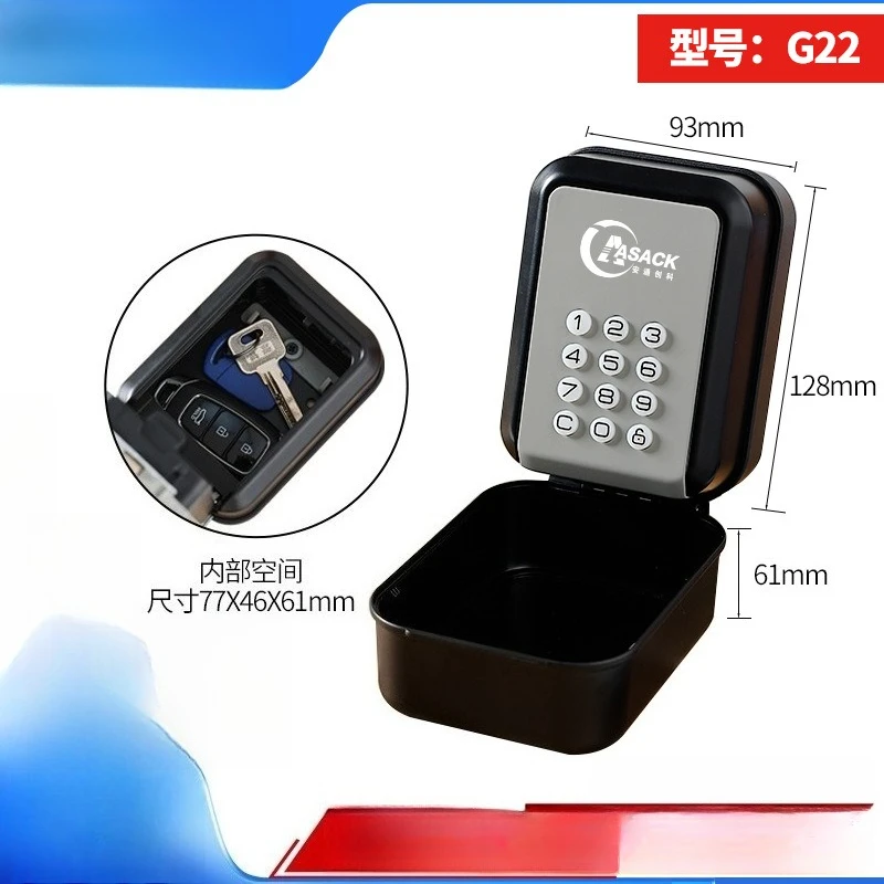 Smart Passwort Schlüssel Box Fern Entsperren Bluetooth Wasserdicht Homestay Outdoor Dekoration Tür Passwort Box